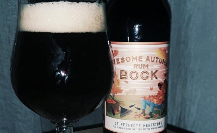 Foto van het bier Awesome Autumn Rum Bock van brouwerij Hoop